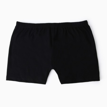 Men's panties-boxes, black color, size 48