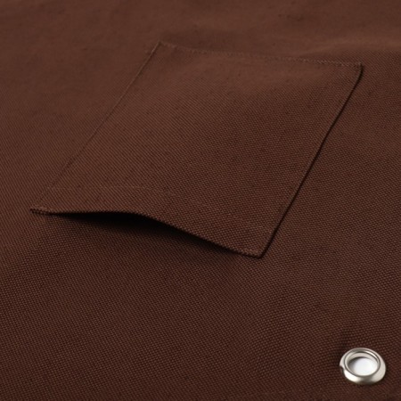 Apron Ethel Minimalist Design Brown 60x70cm, 45%linen, 55%HL 395 g/m2-9