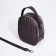 Bag Cross-Bodi Medvedkovo with a zipper, brown color