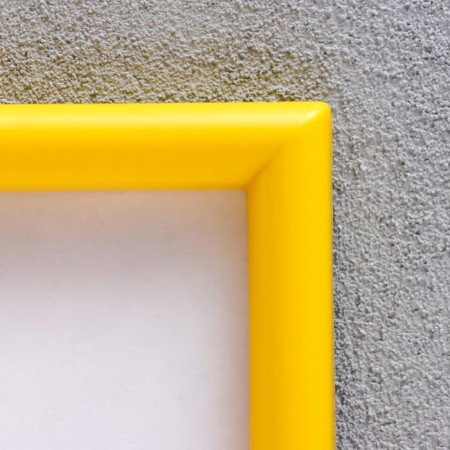 Photo frame plastic L-4 21x30 cm yellow (plastic screen)-1