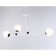 Suspended Ambrella Light, Modern, TR2566, 3HE27, white, black color