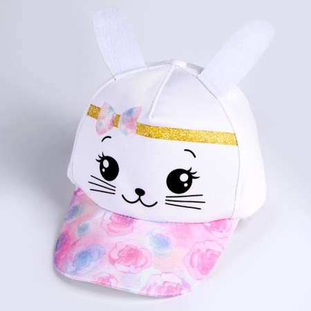 Children's set "Bunny", backpack 21x25 cm, cap rr. 52-54 cm,-2