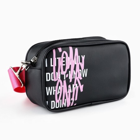 Children's bag Come on, artificial leather, black, 18x6x11 cm-2