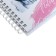 Notebook, A6, 80 sheets, in a cage, "enchanting tenderness", a solid double cover, glossy lamination, an offset block 65 g/m2