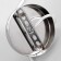 Bayerlux lamp "Sylvia" E27 40W chrome 11x11x22-110 cm