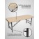 Cosmetological couch Basic + SV, size 180 × 60 × 68-84 cm, beige color