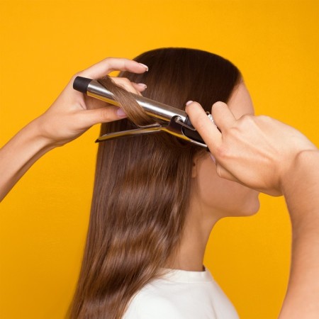 The curling iron Luazon LW-03, 30 W, aluminum coating, D = 16 mm, 180 ° C, black-3