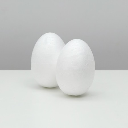Foam egg - workpiece, 9 cm