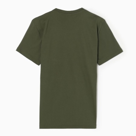 Men's T -shirt with print, khaki color, size 48-3