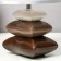 Julian table lamp E14 15W white-black 20x20x28 cm Risalux