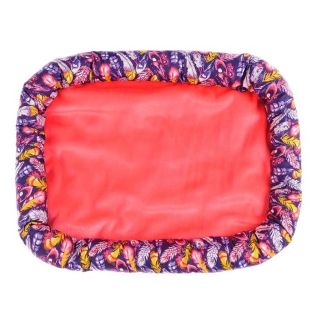 Slue up a soft one with an side, 55 x 40 cm, a mix of flowers-4