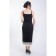 Women's dress, size 42, black color