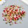 Beads for creativity plastic "New Year colors" set 20 g d = 0.5 cm