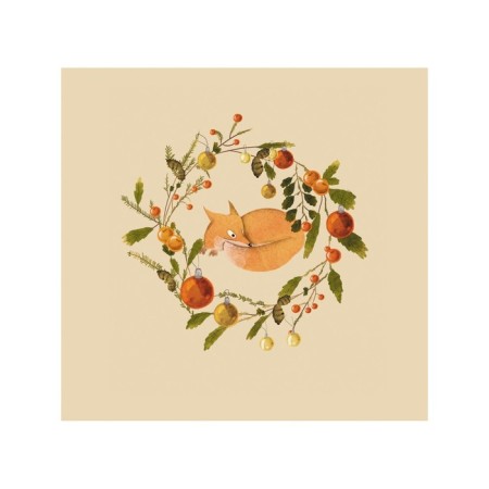 Organizer in the bath on the suction cups “Fox, fox, fox...”, for storing toys and trifles, size 33x39 cm-1