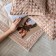 Cover with pillowcases "Dallas", size 230x250 cm, beige color