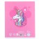 Notebook in a cage 12 sheets, 5 types of mix, cover coated cardboard, Minnie Mouse and unicorn