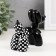 Polystone souvenir "Black balloon - dog, chess" 9x4.5x11 cm