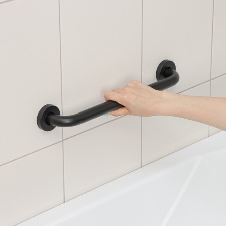 Building for the bath anti -exclusive stölz, 43 × 5.5 × 5.5 cm, black color-1