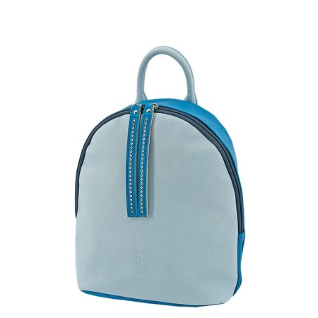 B2740 backpack, lightning department, blue color 25x22x10cm