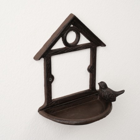 Souvenir cast iron stand "Bird at the house" 19.5x10.5x20 cm-1