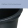 Building pelvis, 40 l, round, plastic