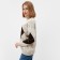 Jumper Women's Minaku: Casual Collection Beige Color, Rr. 46-48