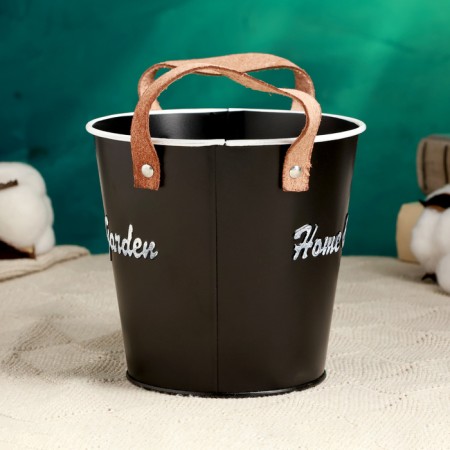 Kashpo "Ellie" 13x12cm, black-3