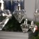 Garland “thread” 3 m with nozzles “Crystal bulbs”, IP20, transparent thread, 80 LED, glow blue, 8 modes, 220 V