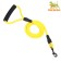 Round "Tone" leash, with a soft handle made of paralon, 120 x 0.8 cm, yellow