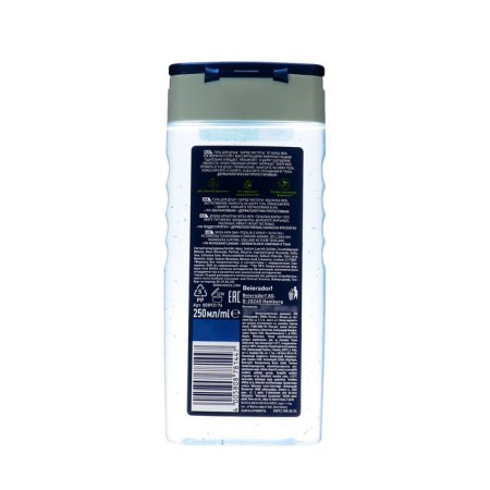 Гель для душа Nivea Men «Заряд чистоты», 250 мл-1