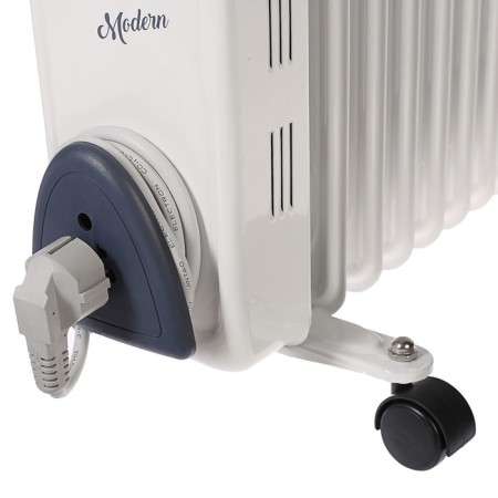 ENGY EN-2211 Modern, Oil, 2500 W, 11 sections, white-2