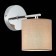 Wall lamp EVOLUCE. Sle300611-01. Essenza. 1x40 W, E14, 11x25 cm, color chromium