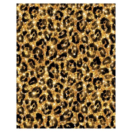 Pillow Glass "Leopard pattern, decorative, size 16x45 cm-1