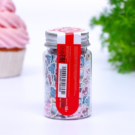 Confectionery Sprinking "Mix No. 2", 50 g-2