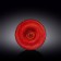 Deep plate Wilmax England Spiral, D = 20 cm, 800 ml, red color