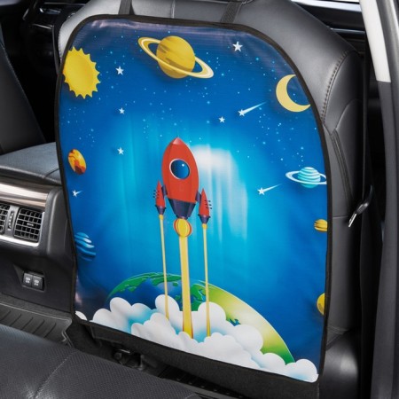 SkyWay seat back protection, PVC, 60x50cm, rocket-3