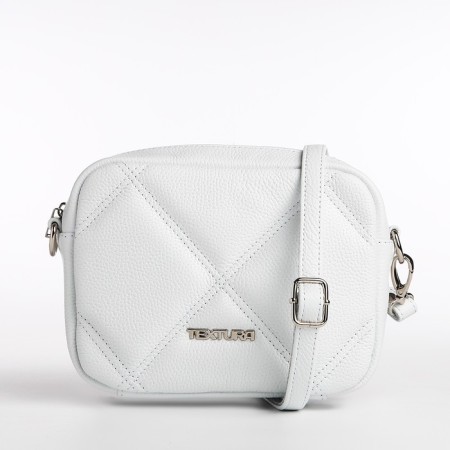 Women's bag over the shoulder Textura, small size, white color