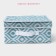 The storage box "Laguna", 30 × 28 × 15 cm, the color turquoise