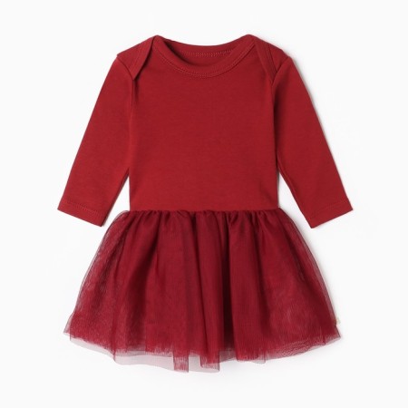 Body with a crumb skirt I'm Cherry Red, height 68-74, cherry