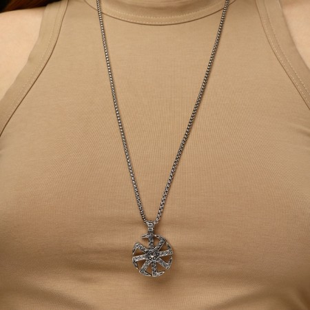 Unisex "Svetoch", color black silver, 60 cm-1