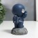 Souvenir Polystone "Astronaut on the Moon" Gray 11.5x6.5x6.5 cm