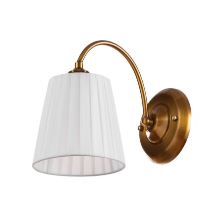 Sconces "Aurelia" 1x60wt base: e27 color: bronze, white 58x58x41cm
