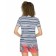 Female set, size XS, dark blue color