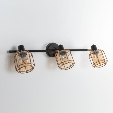 Sconces Citilux "tavern" CL542632, 58x18 cm, 3x60W, e14, black color-7