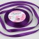 Satin tape, 10 mm × 23 ± 1 m, purple color No. 34