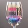 The glass “Today is again 18, the rest of the experience”, 360 ml.