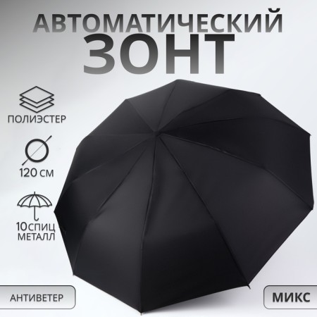 Automatic “style” umbrella, 3 additions, 10 knitting needles, r = 51 cm, color mix