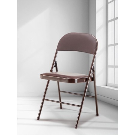 Folding stool S-2589 brown-1