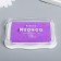 Stamping pillow neon “purple” 1.9x6.7x10 cm