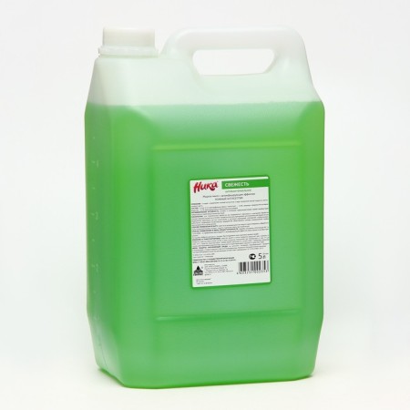 Liquid soap with a disinfectant effect “Nika”, antibacterial, canister, 5 liters